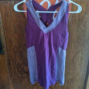 Champion Purple and Gray Workout Top - Medium - Never Worn!